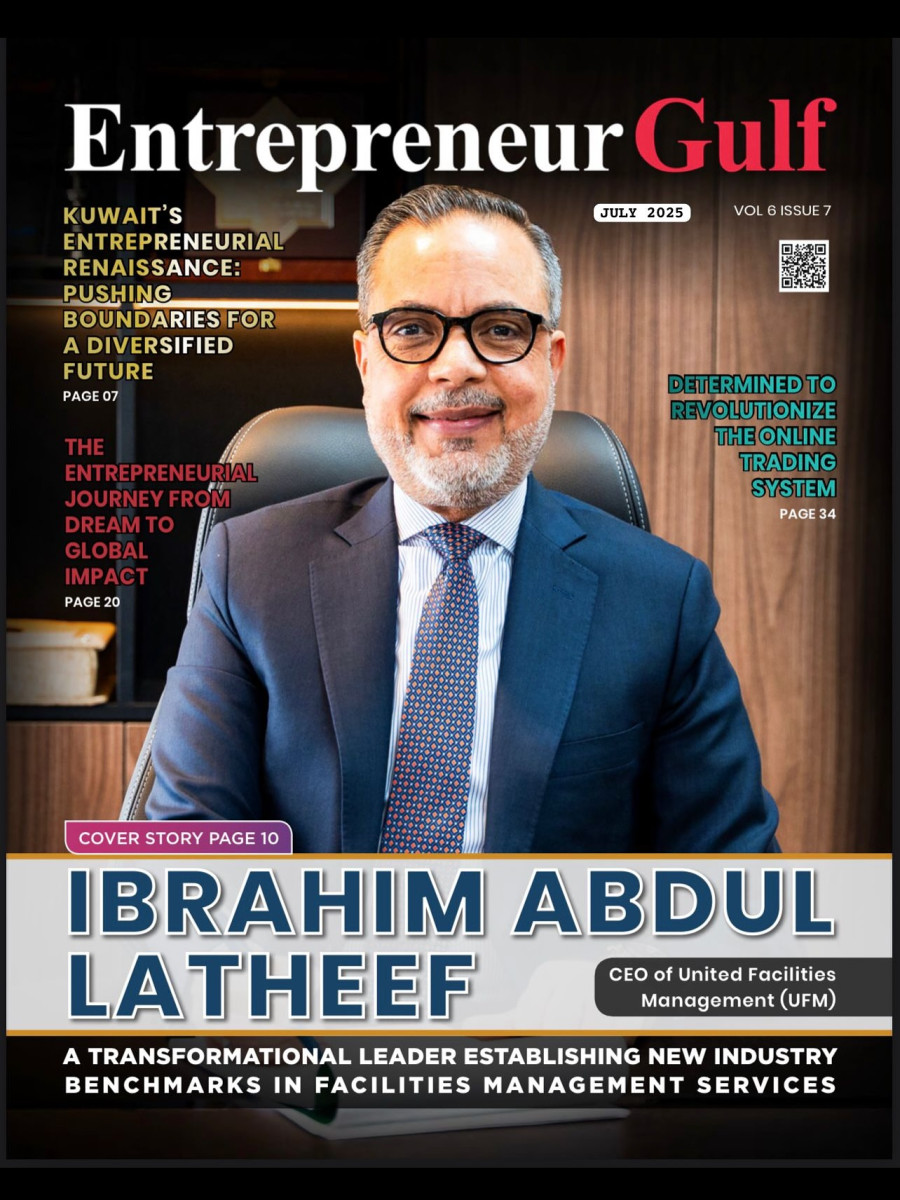 Ibrahim Abdul Latheef on being featured on the cover of Entrepreneur Gulf – July 2025 edition.